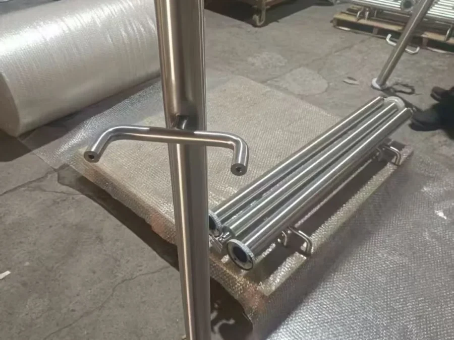 BP-RD01 Round-Tube Handrail Support Post