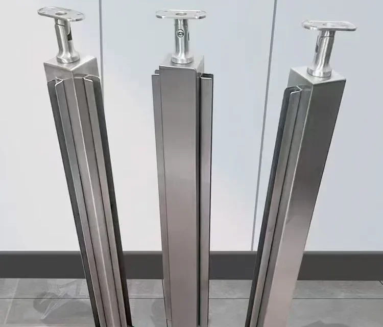 Stainless Steel Railing Post Drawings: Datums, Hole Centres and Tolerances
